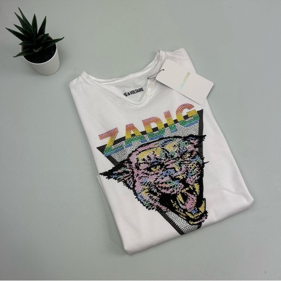 NWT Zadig & Voltaire long-sleeve shirt - Picture 1 of 16